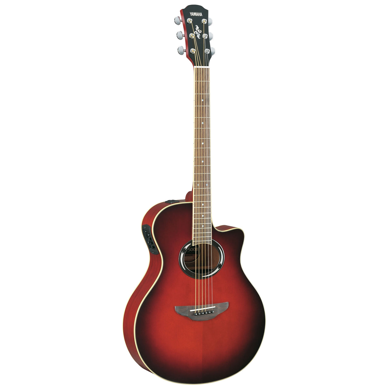 Guitarra Electroacustica Yamaha Apx Roja Sombreada Cuerdas Acero Apx500iiidsr