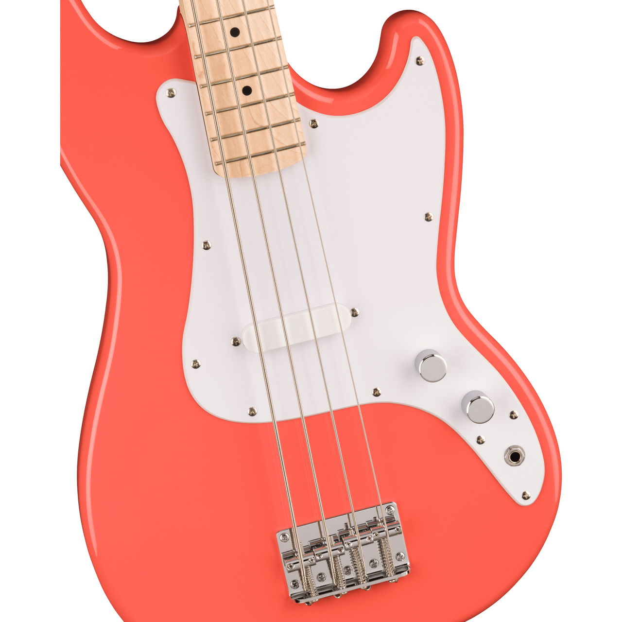 Bajo Electrico Fender Squier Sonic Bronco Tahitian Coral 0373802511