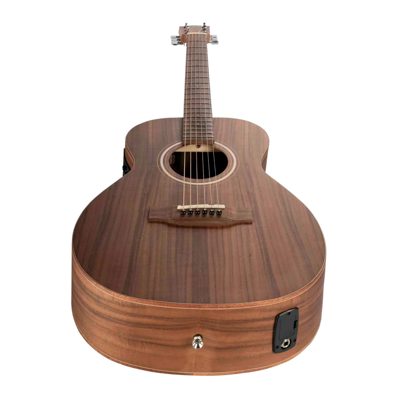 Guitarra Electroacustica Bamboo Koa 38" C/funda, Ga-38-koa-q