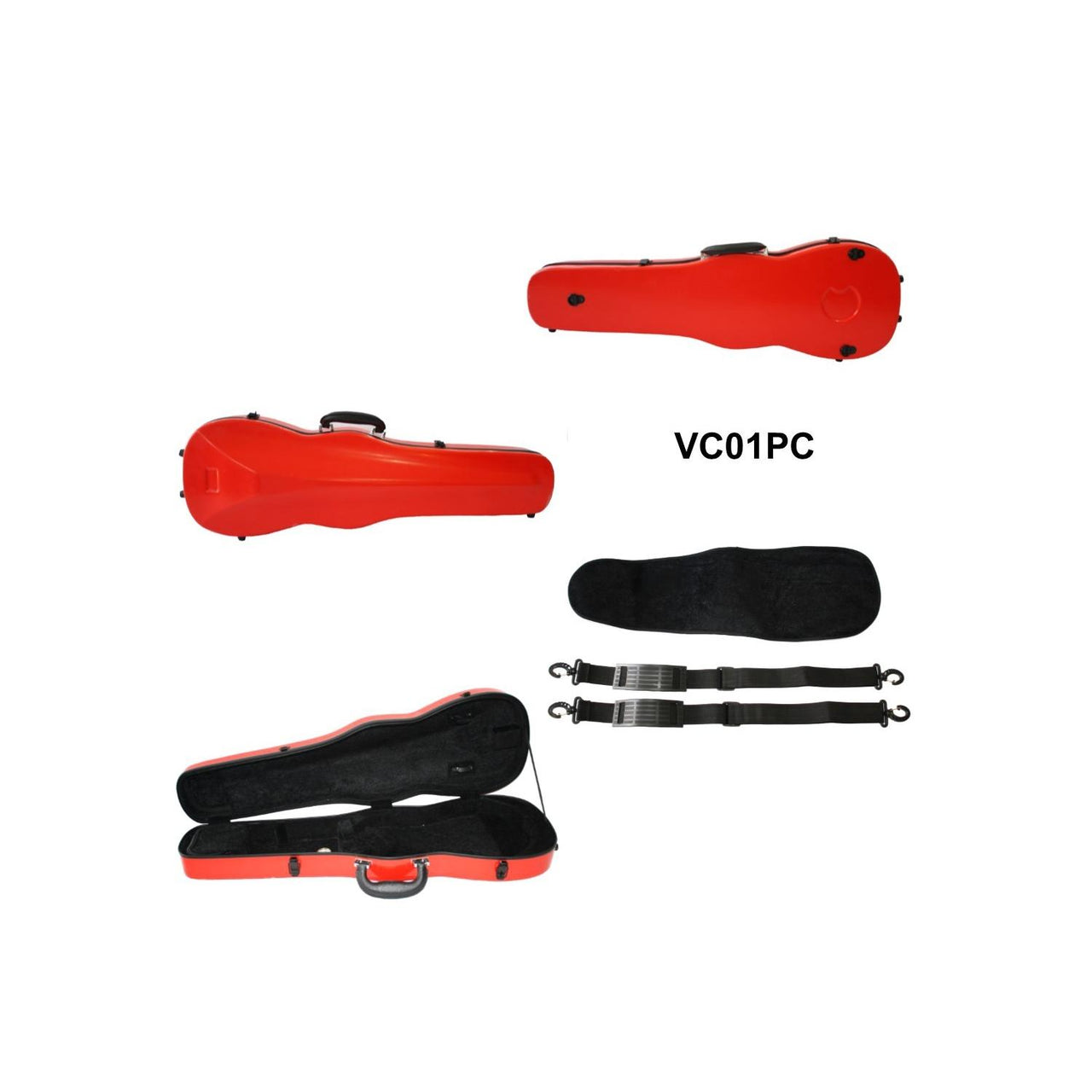 Estuche Thunder VC01PC Para Violin 4/4