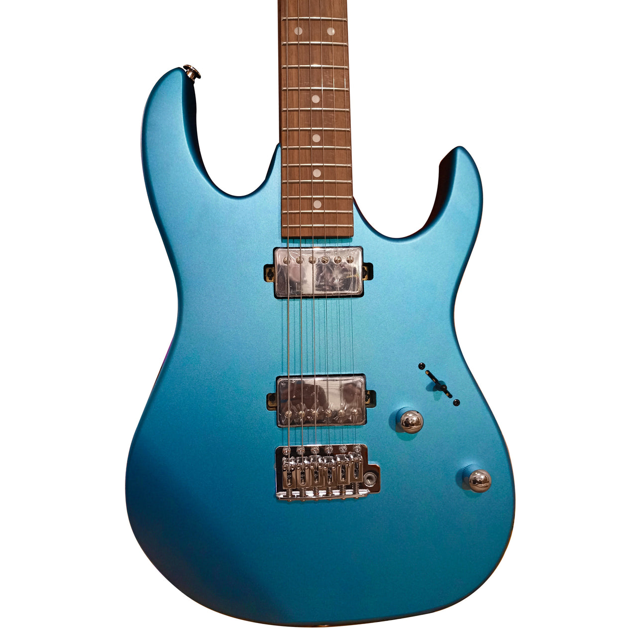 Guitarra Electrica Ibanez Grx120sp-mlm Serie Gio Rg Azul Claro Metalico Mate