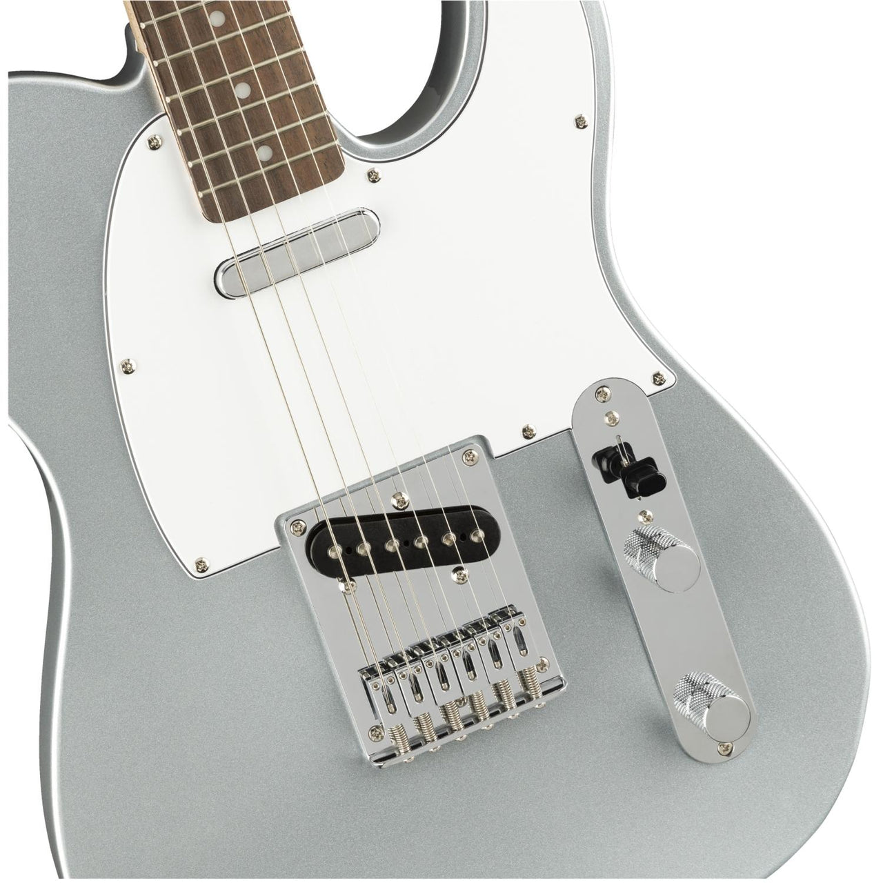 Guitarra Electrica Fender Squier Affinity Telecaster Lrl Slick Silver 0370200581