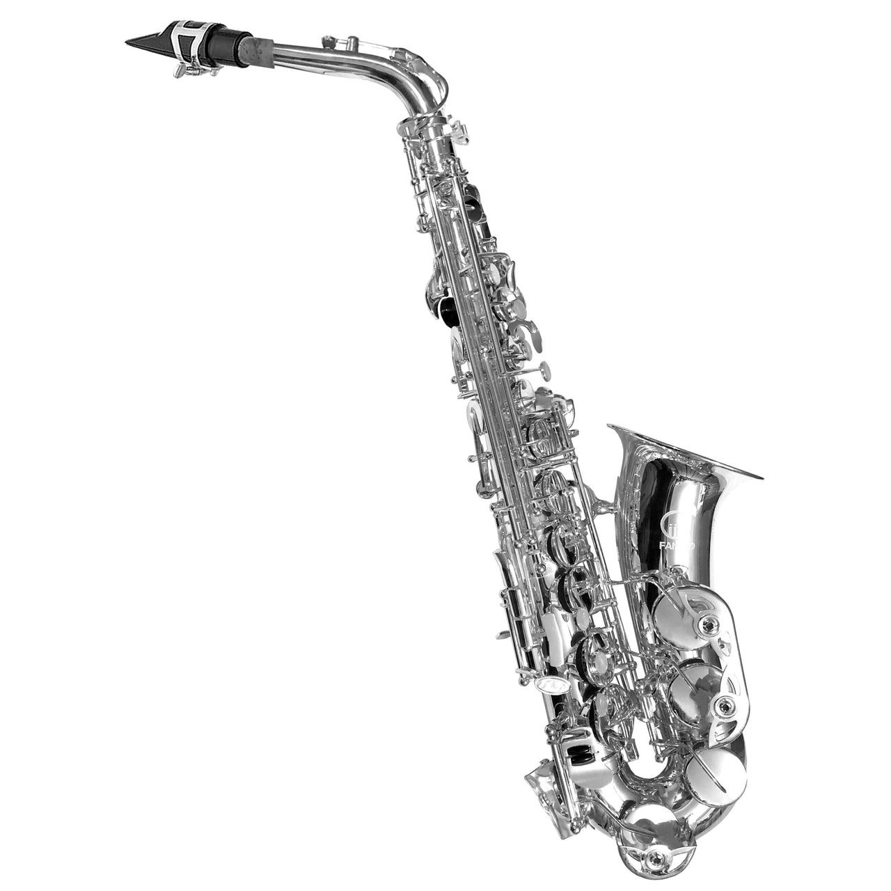 Sax Alto Fanpro Sxplata Mib Plateado