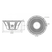 Thumbnail for P. Audio Sec18-1700el Bocina 18 Pulgadas 1700w