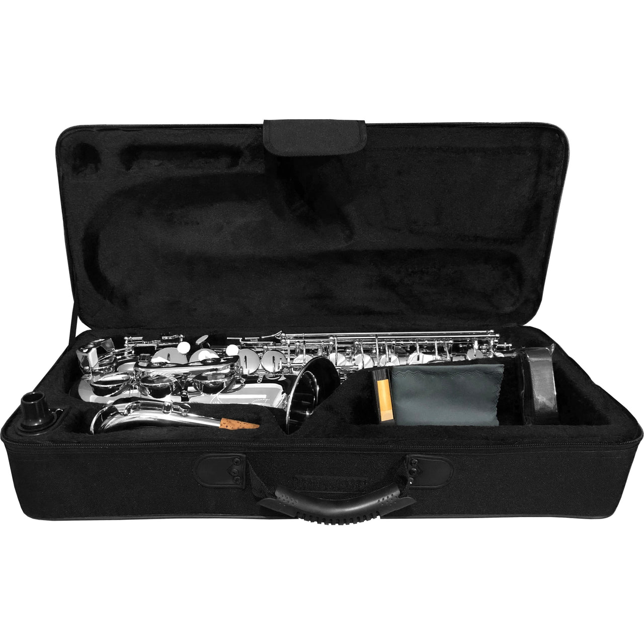 Sax Alto Fanpro Sxnick Mib Niquelado