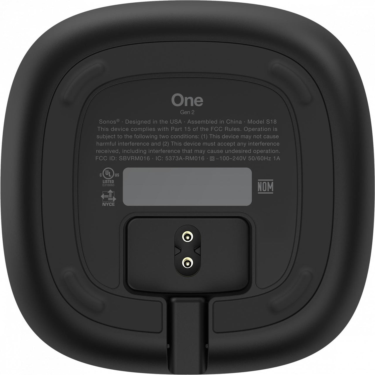 Bocina Inteligente Sonos One Gen 2 Con Wifi