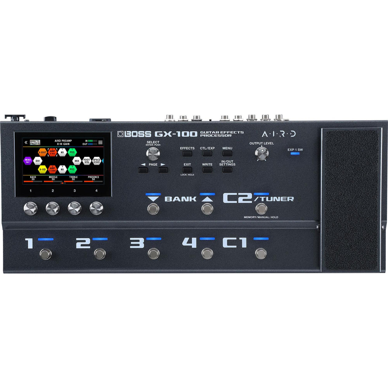 Procesador  Boss Multiefectos Para Guitarra Gx-100