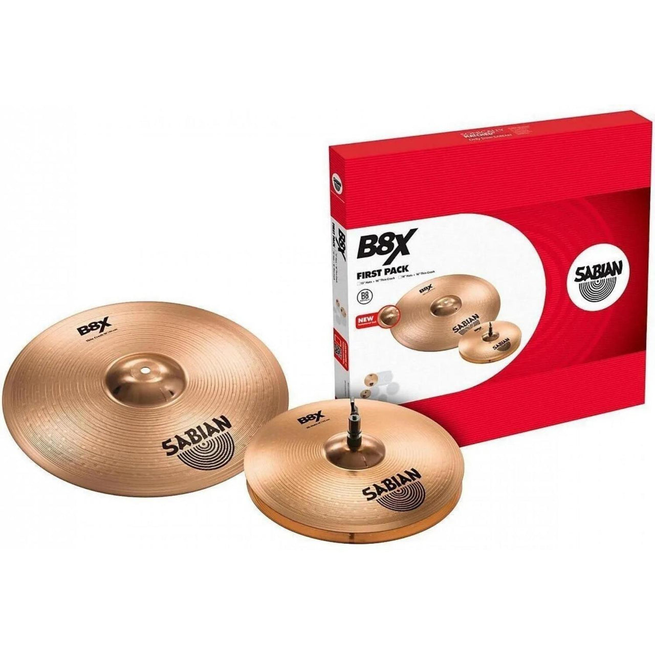 Platillos Sabian B8 Firstpack 14"/16"hh/c, 45011x