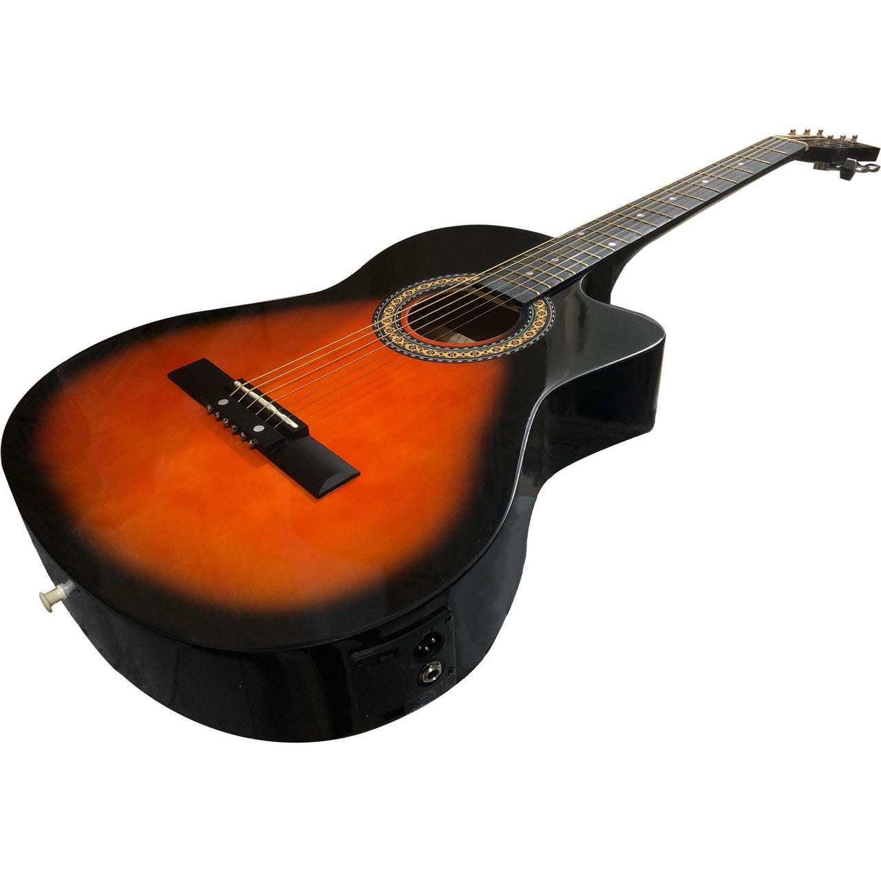 Guitarra Electroacustica Mc Cartney Cdas. Acero Sombr,cg-851eqheart Sb