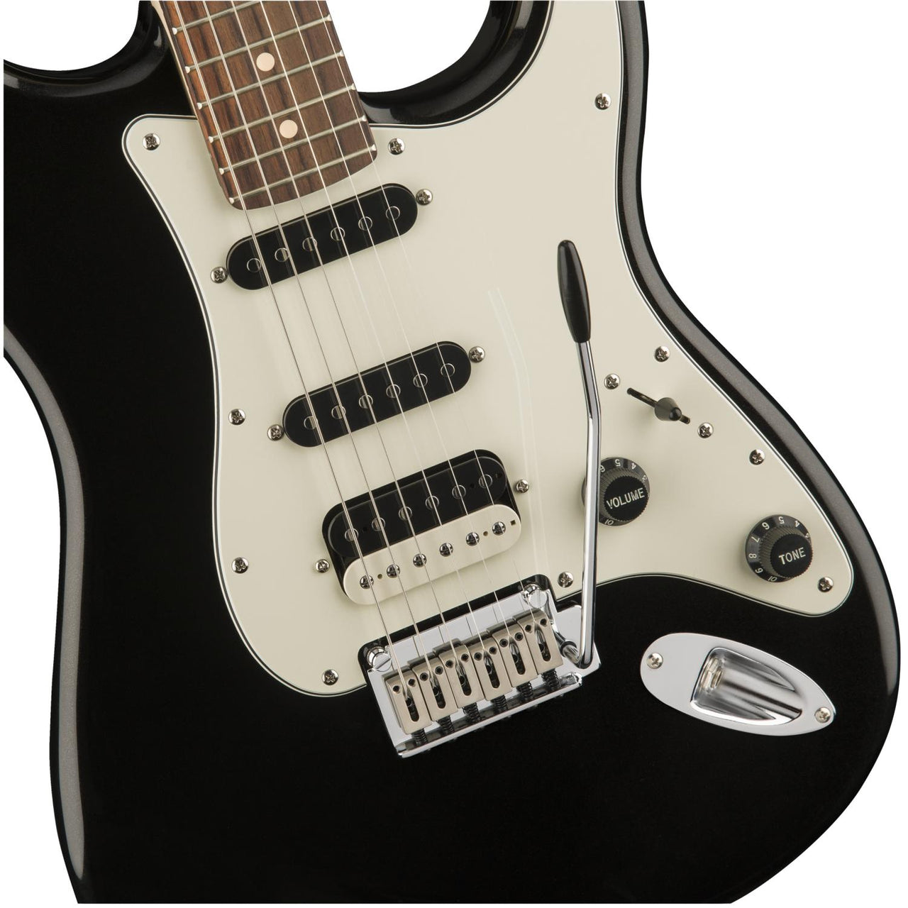 guitarra electrica fender sq cont stratocaster hss blk met 0370322565