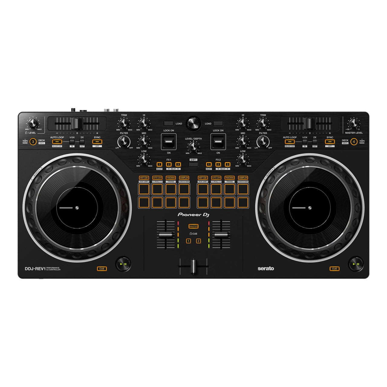 Controlador Pioneer Ddj-rev1 De Dj 2 Canales Estilo Scratch