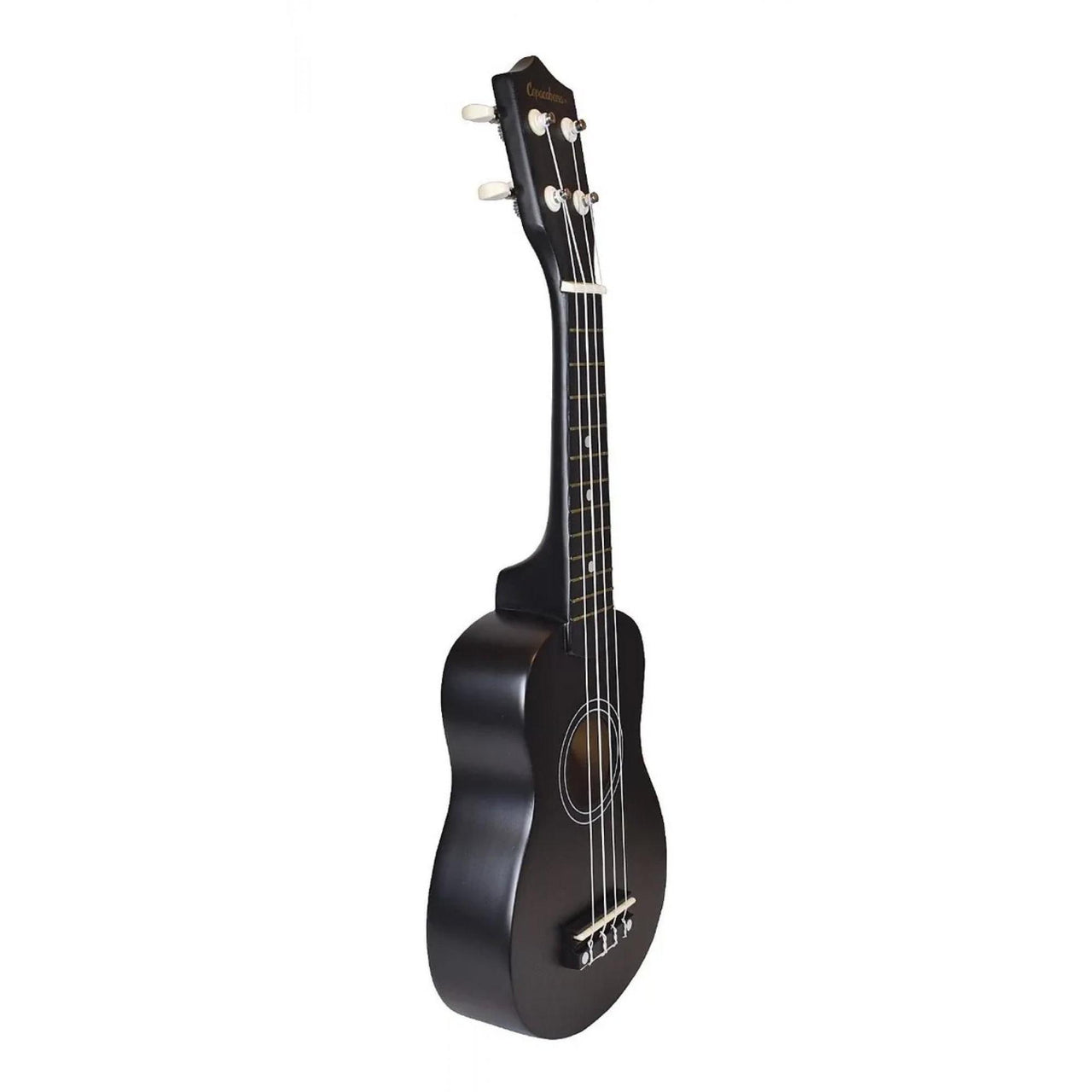 Ukulele Soprano Copacabana Negro Con Funda Cpuk046