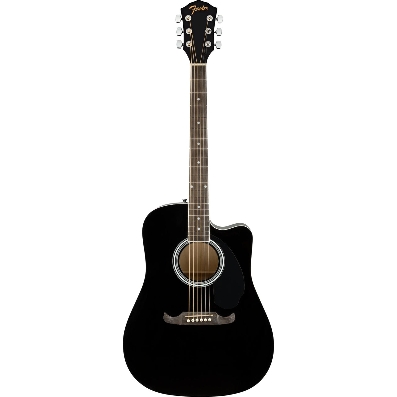 Guitarra Electroacustica Fender Fa-125 Negra 0972713506