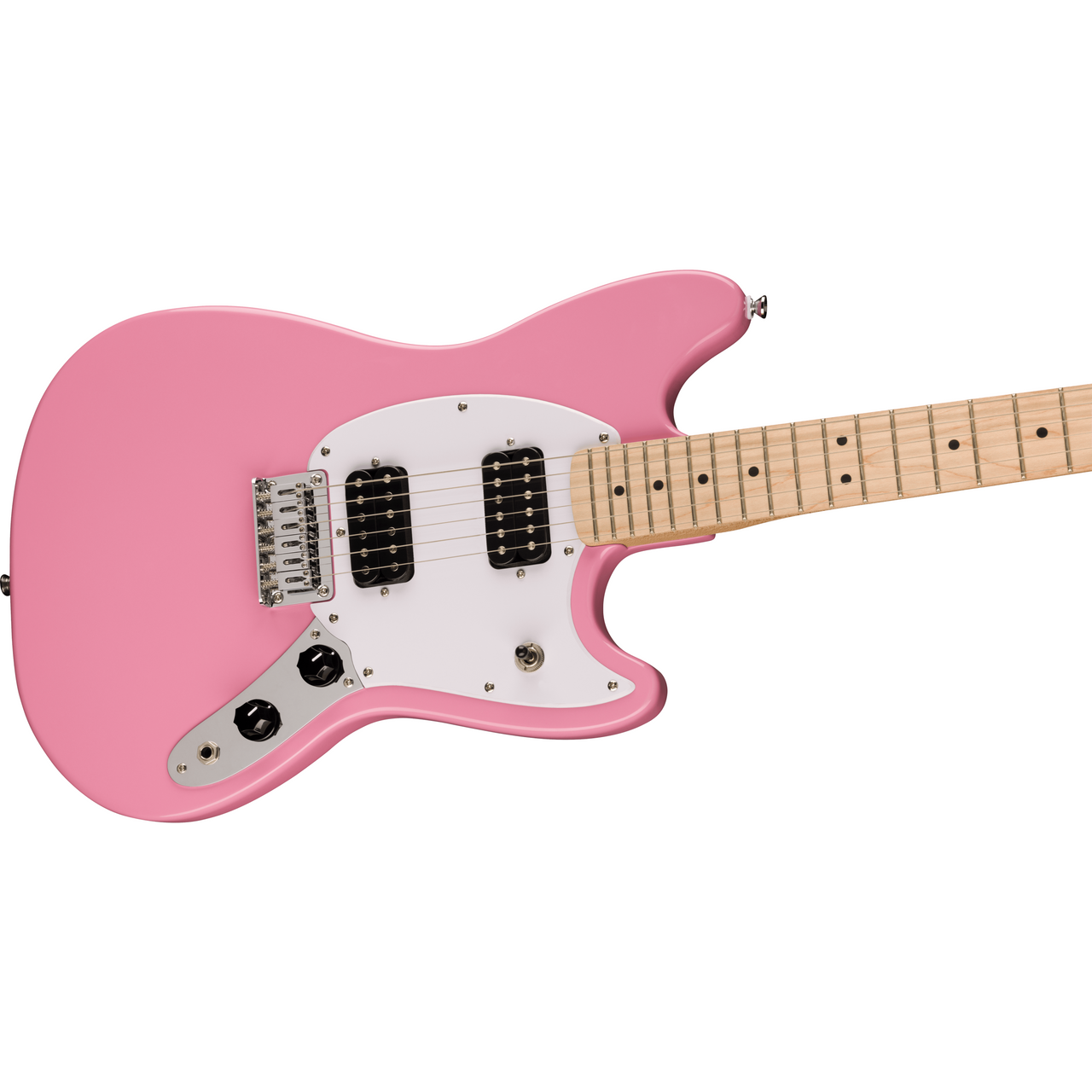 Guitarra Electrica Fender Squier Sonic Mustang Hh  Flash Pink 0373702555