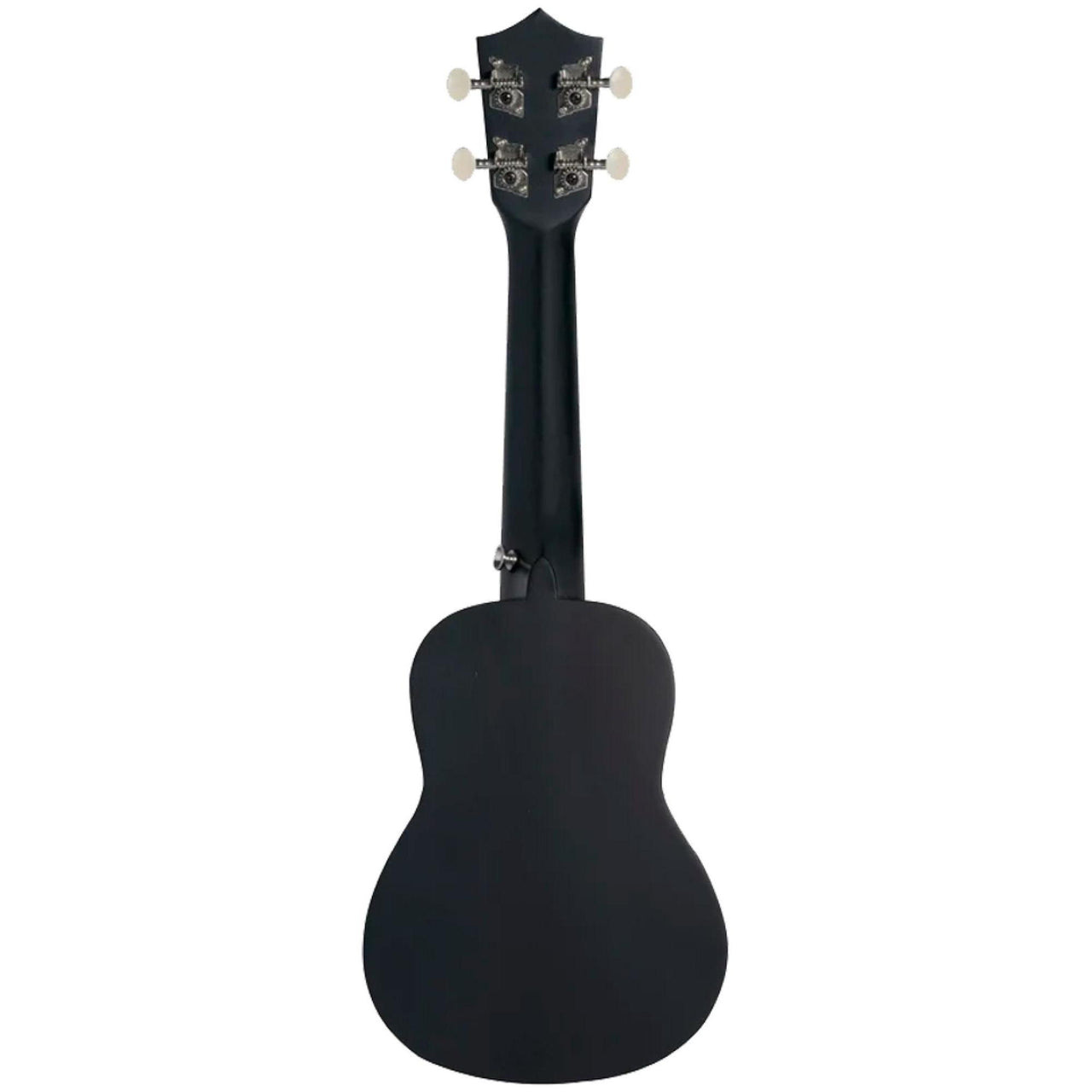 Ukulele Soprano Bamboo U-21-bk Estudio Negro Con Funda