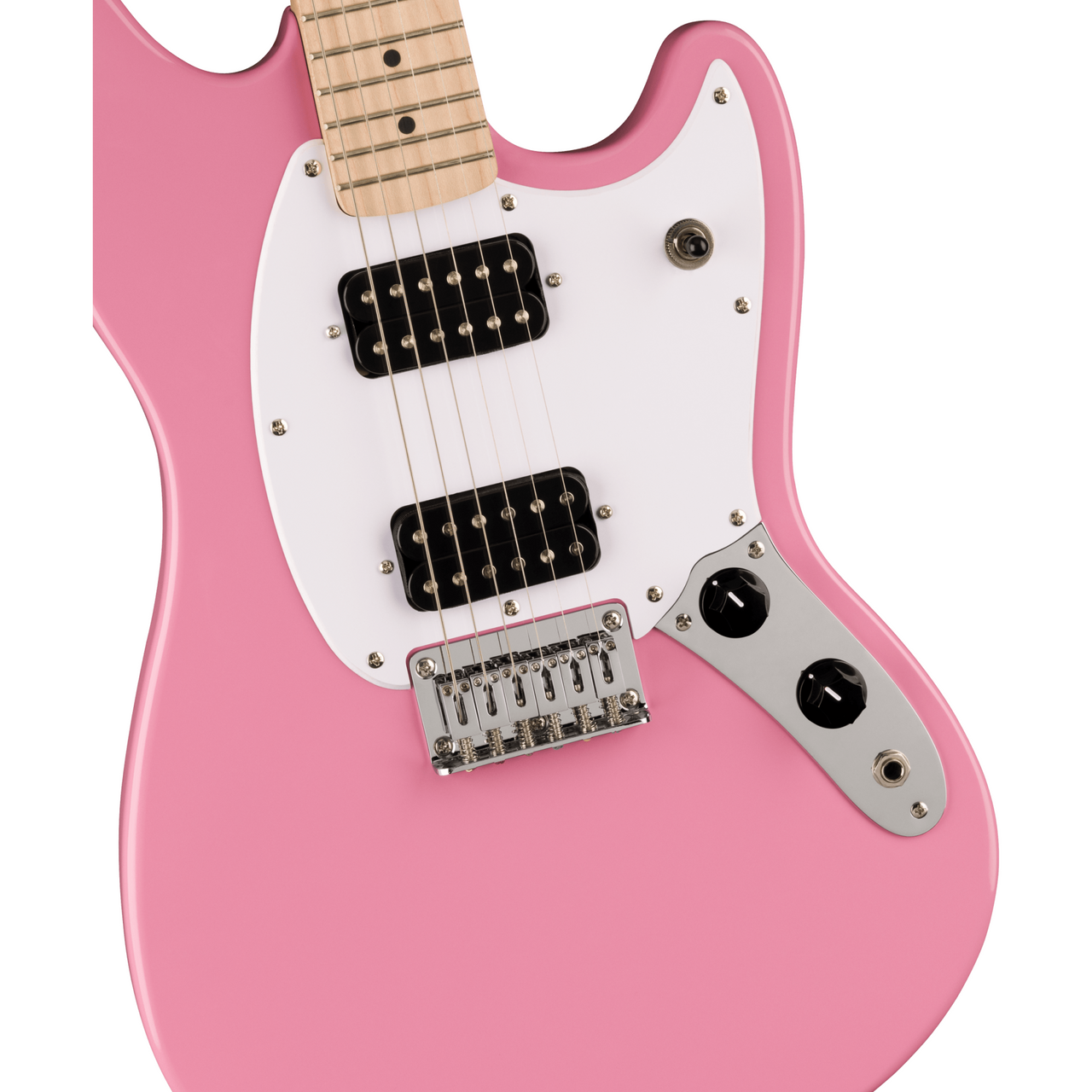 Guitarra Electrica Fender Squier Sonic Mustang Hh  Flash Pink 0373702555