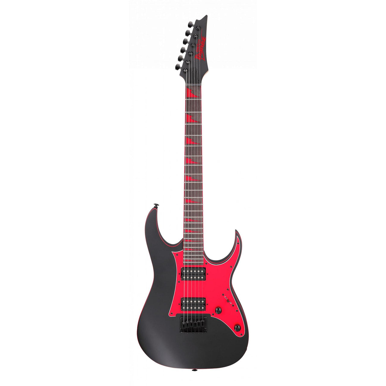 Guitarra Ibanez Grg131dx-bkf Electrica Rg Negra Mate