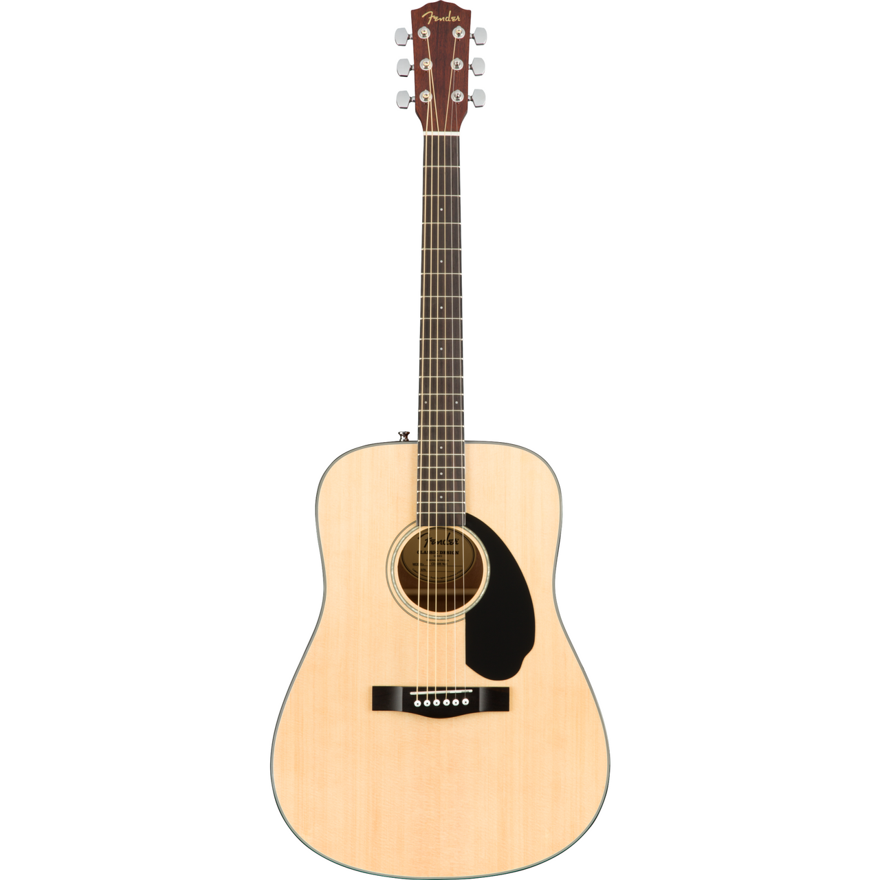 Paquete Guitarra Acustica Fender Cd-60s Nat Dreadnought 0970110421