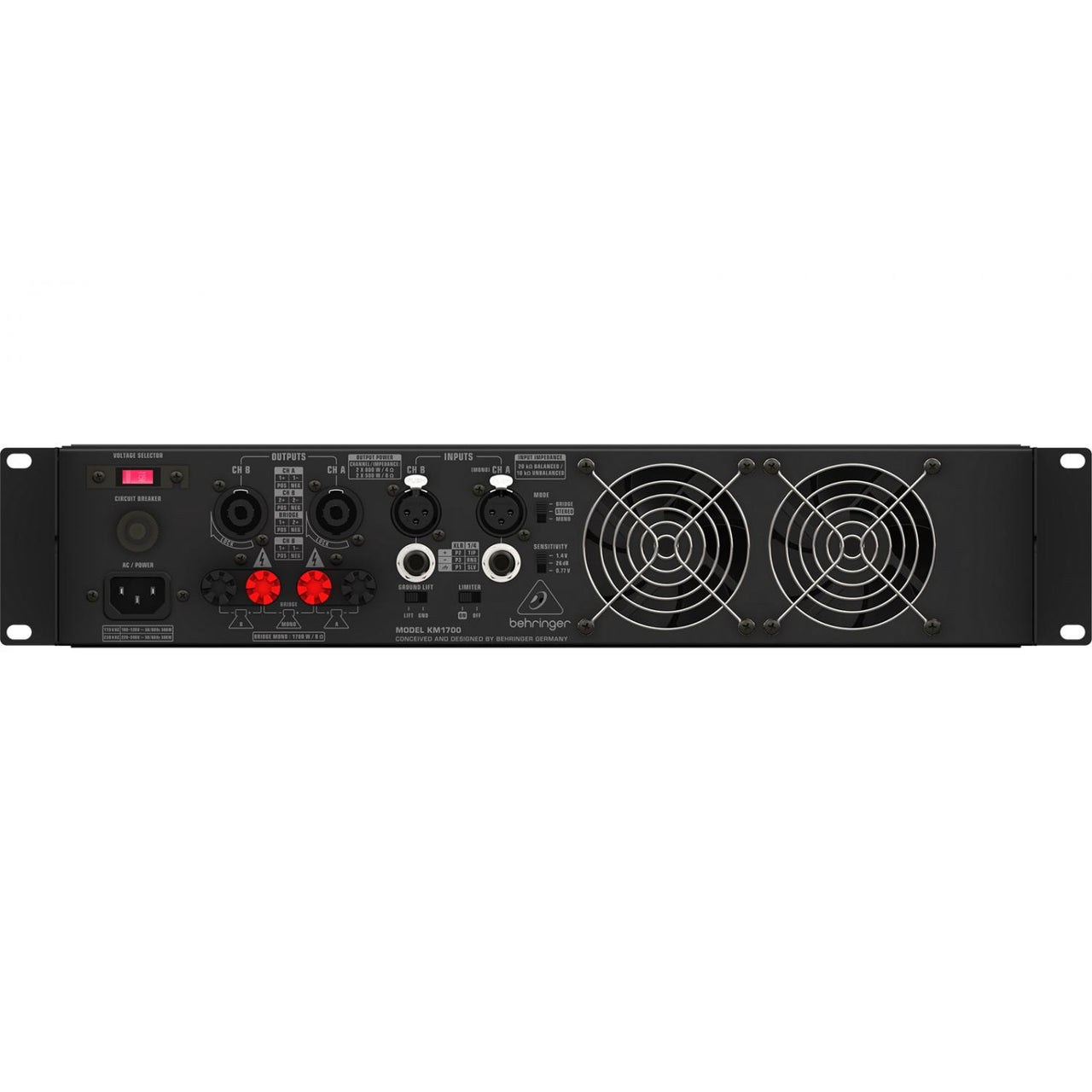 Amplificador de Poder Behringer Km1700