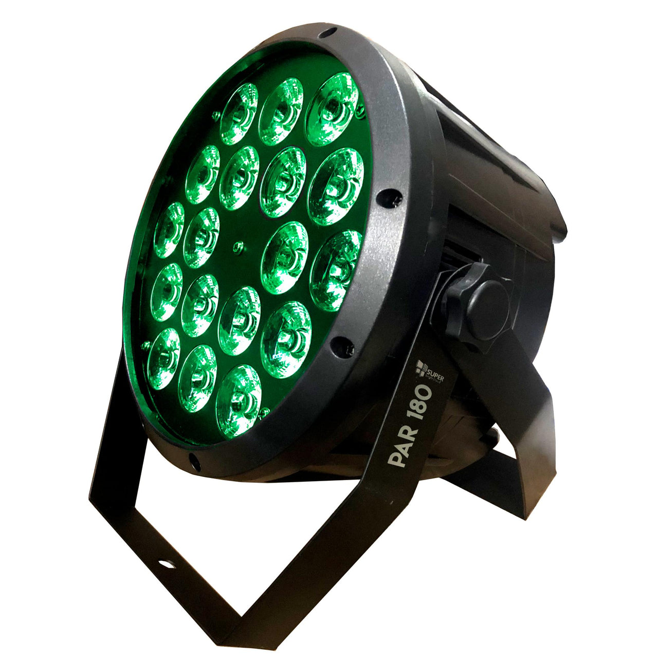 Par Led Super bright Par180 Rojo Verde Azul Blanco 18 Leds 10 Watts