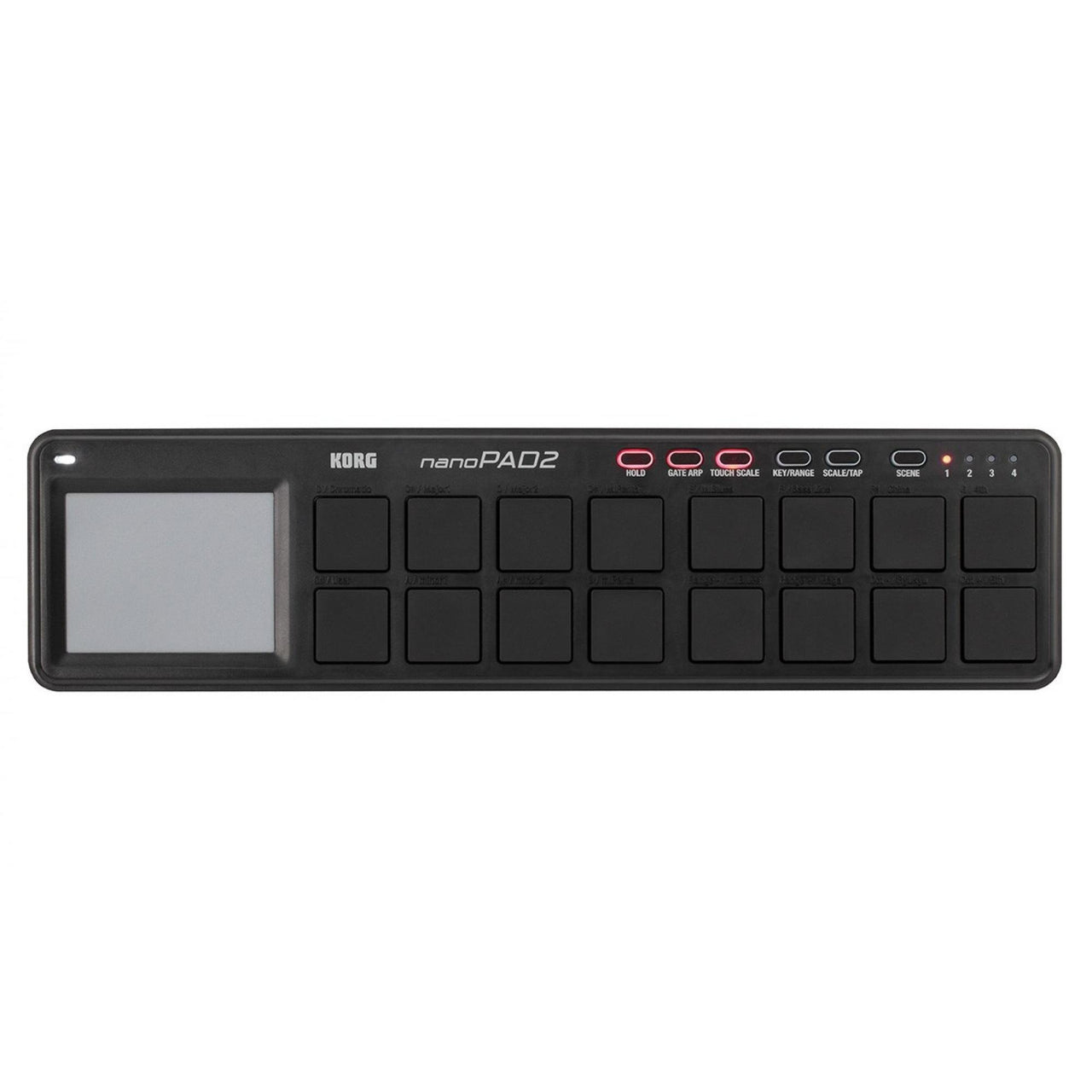 Controlador Korg Nanopad2-bk De Usb Midi Pad Generacion 2 Black