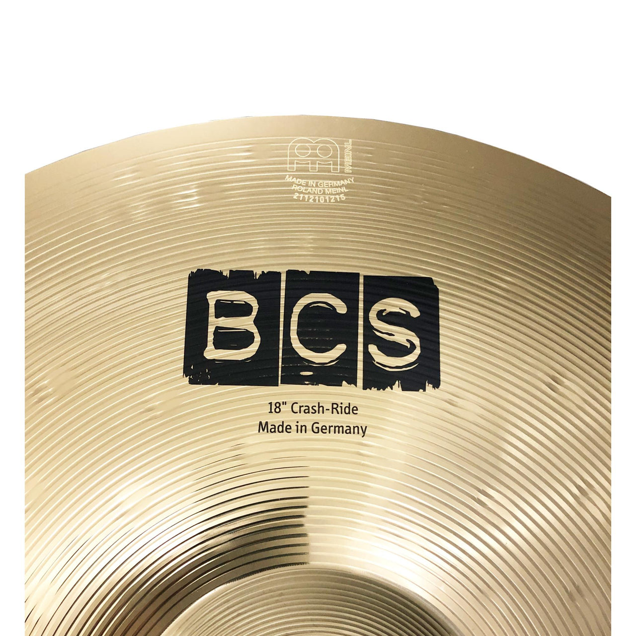 Platillo Meinl Bcs-18cr Crash Ride Serie Bcs 18 Pulgadas