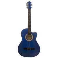 Thumbnail for Guitarra Electroacustica Mc Cartney Cg-851-eq-bl Cuerdas De Acero Azul