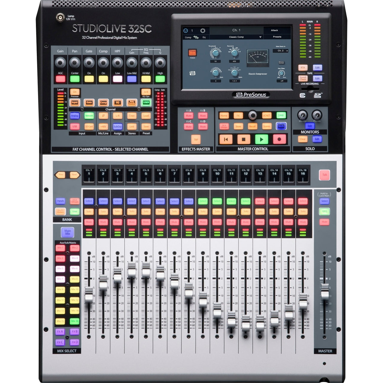 Mezcladora Digital Presonus Studiolive 32sc Mixer Mx 2779214402