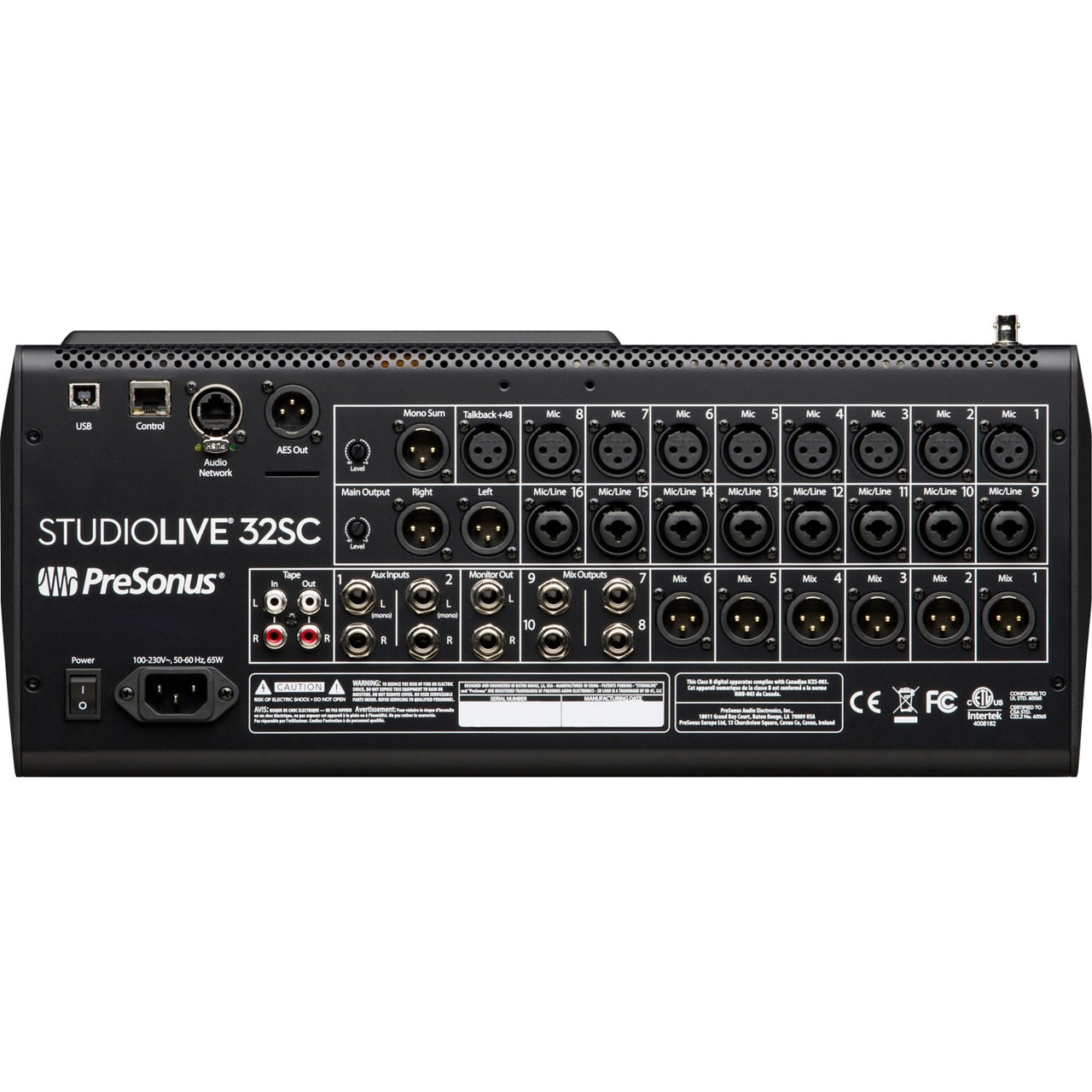 Mezcladora Digital Presonus Studiolive 32sc Mixer Mx 2779214402