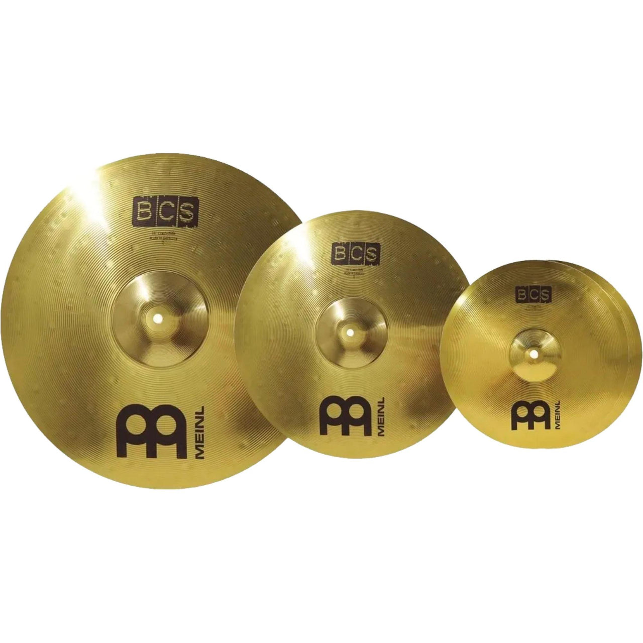 Paquete De Platillo Meinl Bcs460 De 14  16 y 20  Pulgadas