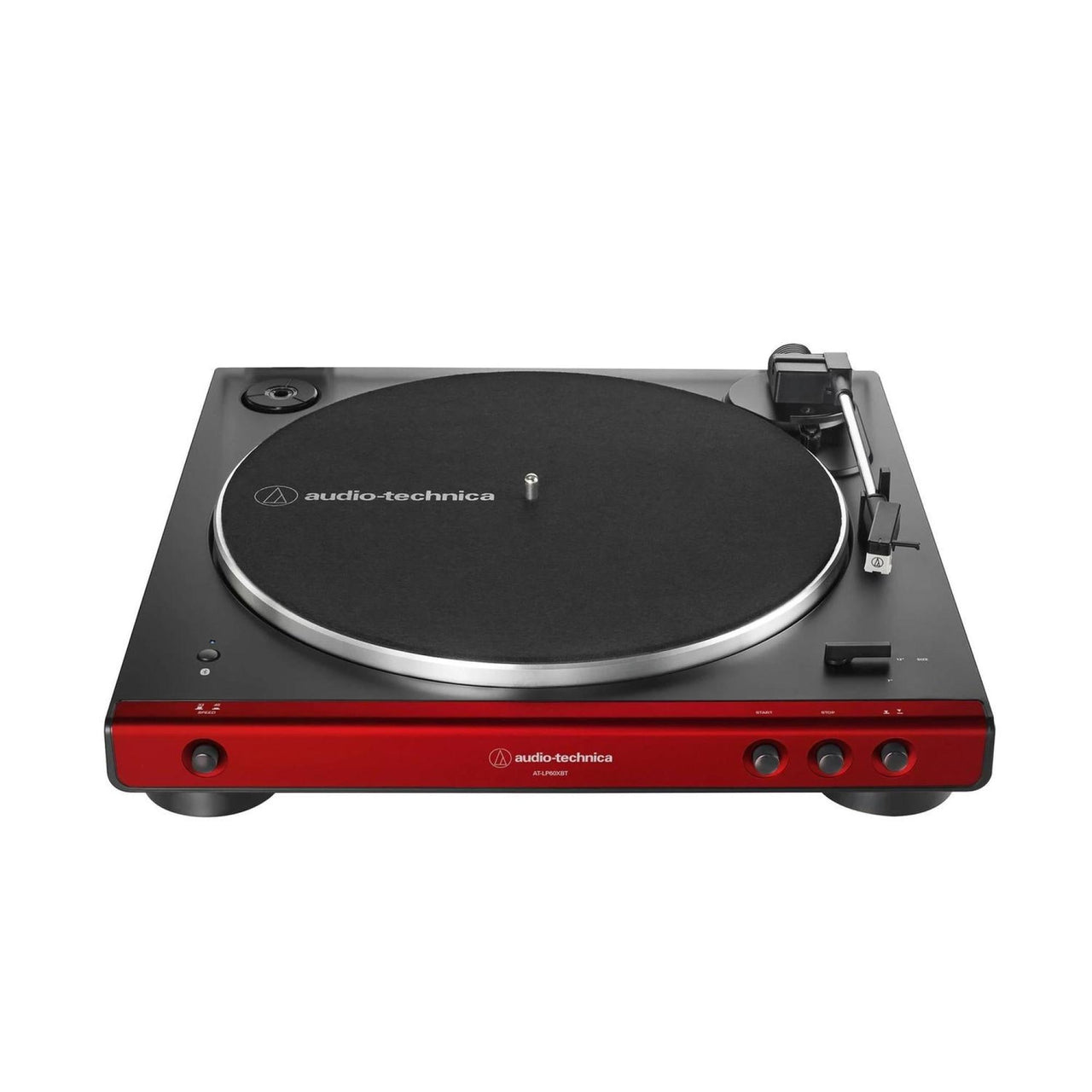 Tornamesa Audio-technica At-lp60xbt-rd Inalambrica Con Bluetooth Rojo