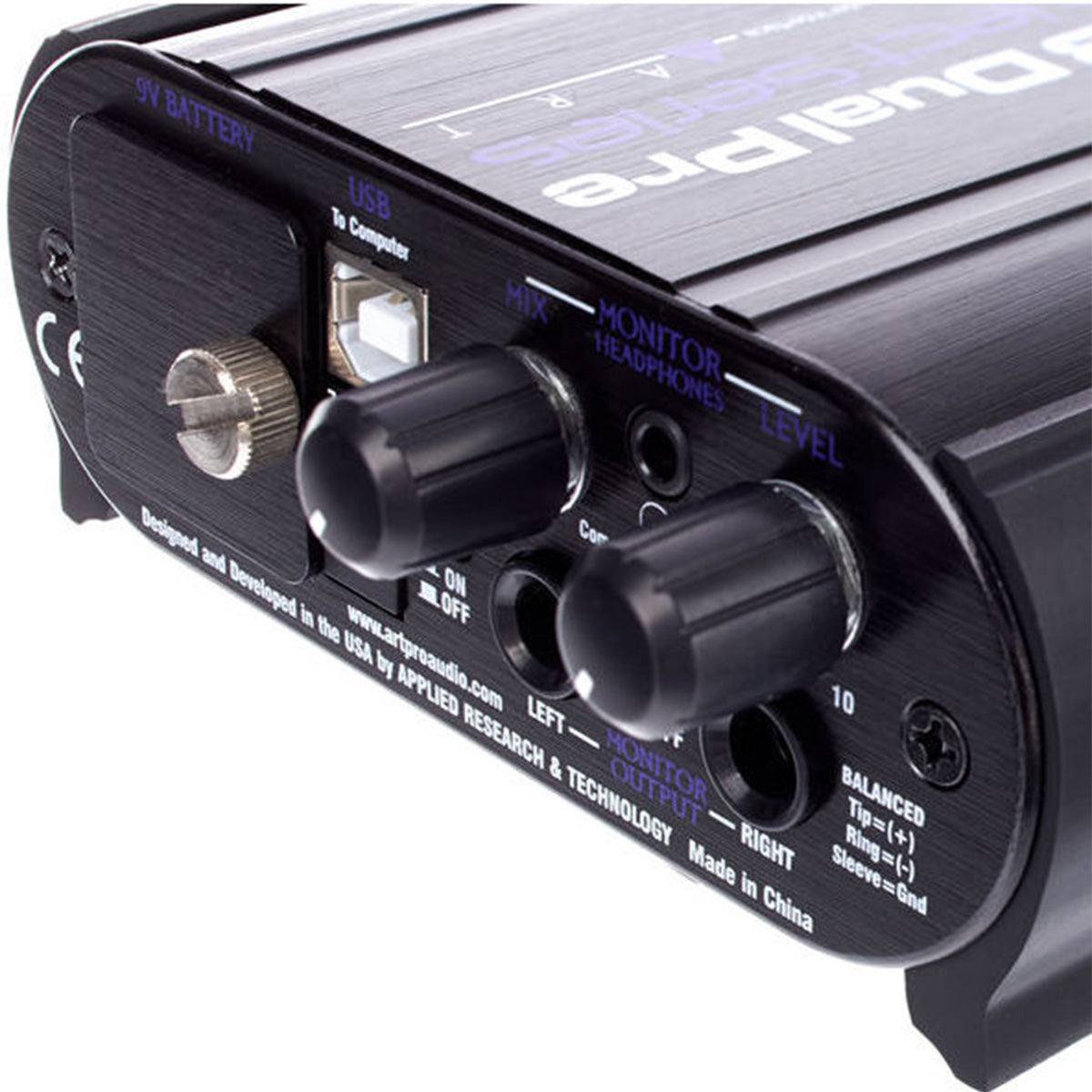 PREAMPLIFICADOR ART MODELO USB-DUAL-PRE