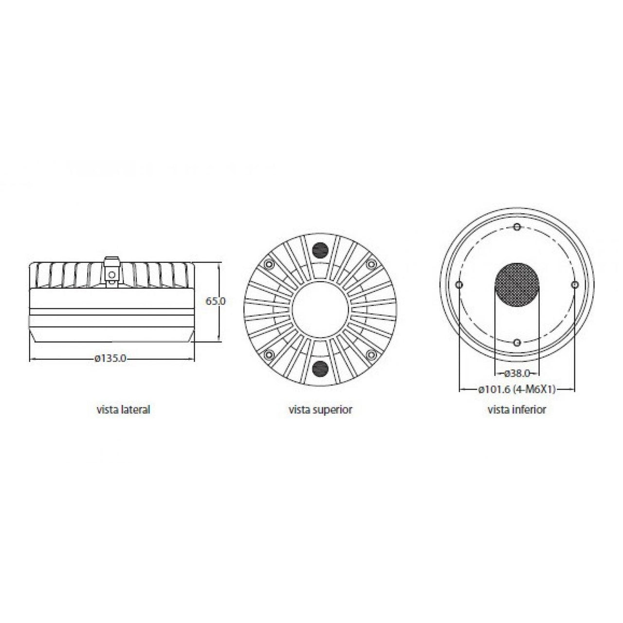 P Audio Sd-740n Driver 16 Ohms