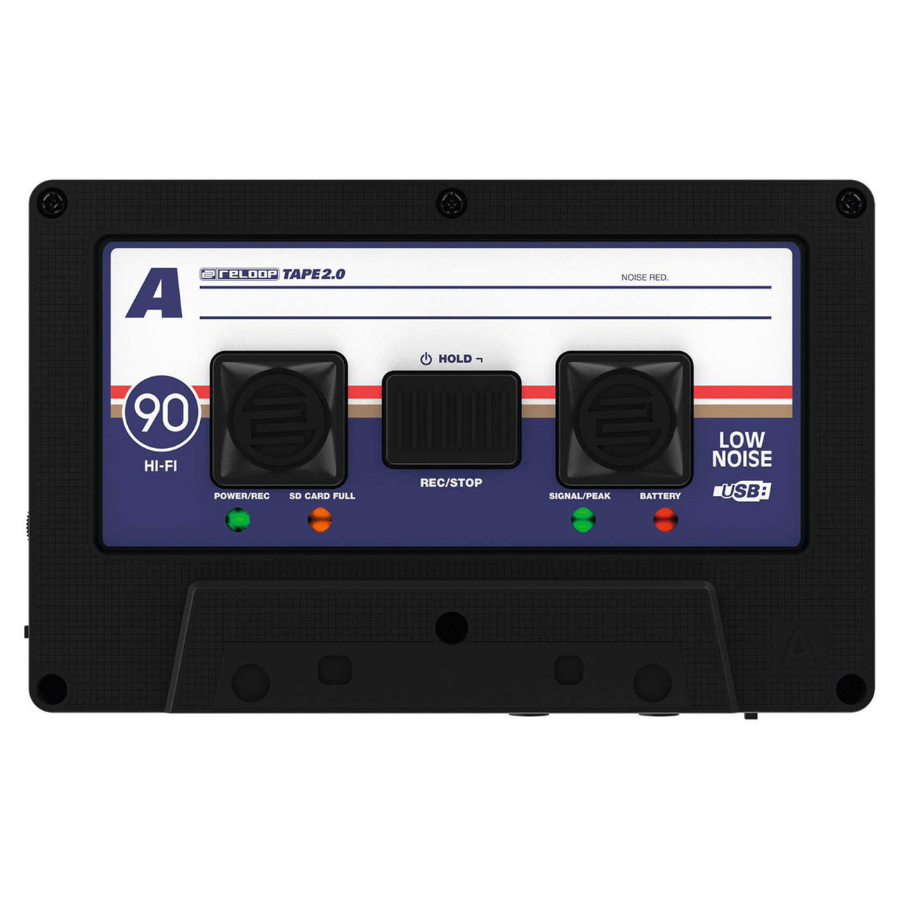 Controlador Reloop de grabacion Tape 2 mixtape digital DJ´S