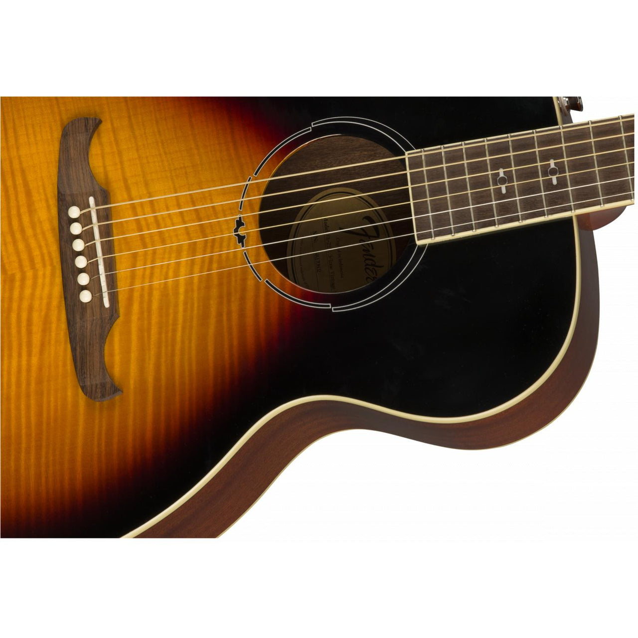 Guitarra Fender Fa-235e Electroacustica Concert Sunburst 0971252032