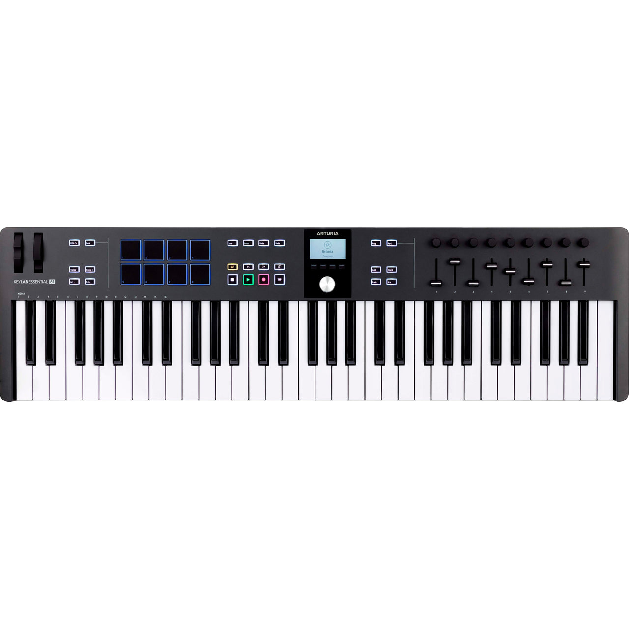 Controlador Arturia Keylab Essential 61mk3 Bk Midi Usb 61 Teclas