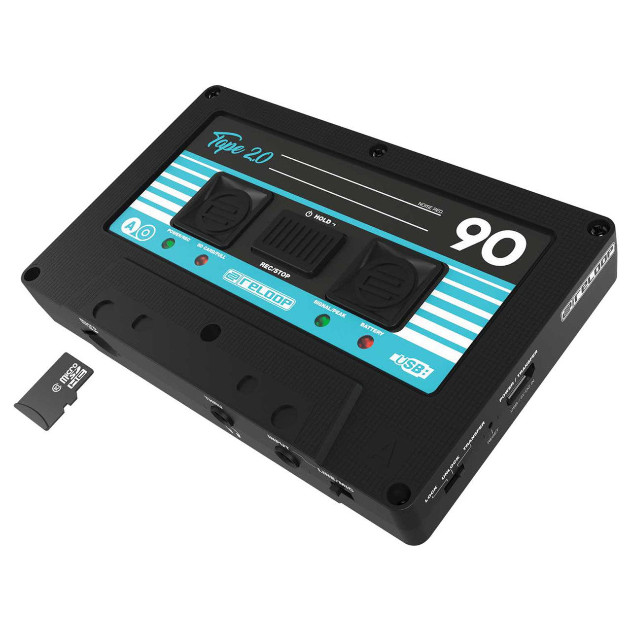 Controlador Reloop de grabacion Tape 2 mixtape digital DJ´S