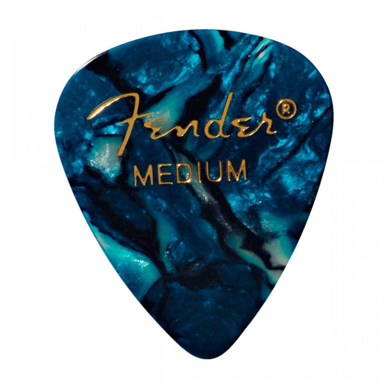 Pua Fender Pick Pack Ocean Turq Med (12 Pzas), 0980351808