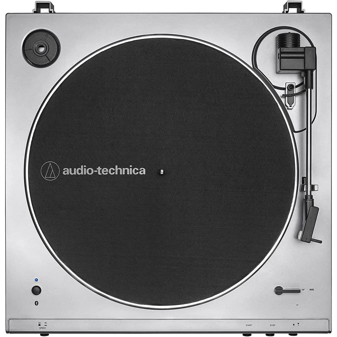 Audio Techica AT-LP3XBT-BK - Tocadiscos Bluetooth con transmisión por  correa totalmente automática 33/45 (negro)