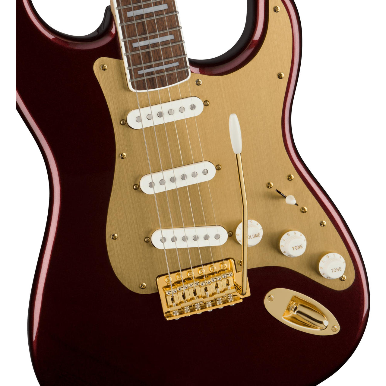 Guitarra Fender 40 Anniversary Stratocaster Electrica Squier Gold Edition 0379410515