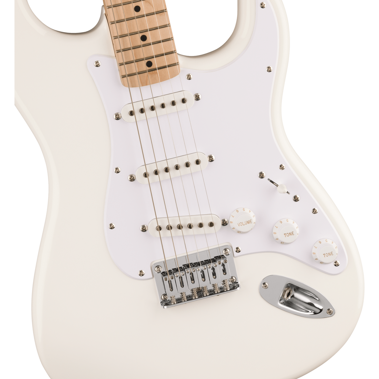 Guitarra Electrica Fender Squier Sonic Stratocaster HT Arctic White 0373252580