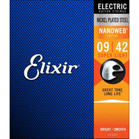 Thumbnail for Encordadura Elixir 12002 Para Guitarra Electrica .009-.042