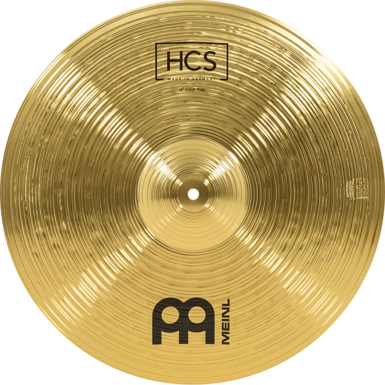 Platillo Meinl Hcs-18cr Crash Ride Serie Hcs 18 Pulgadas