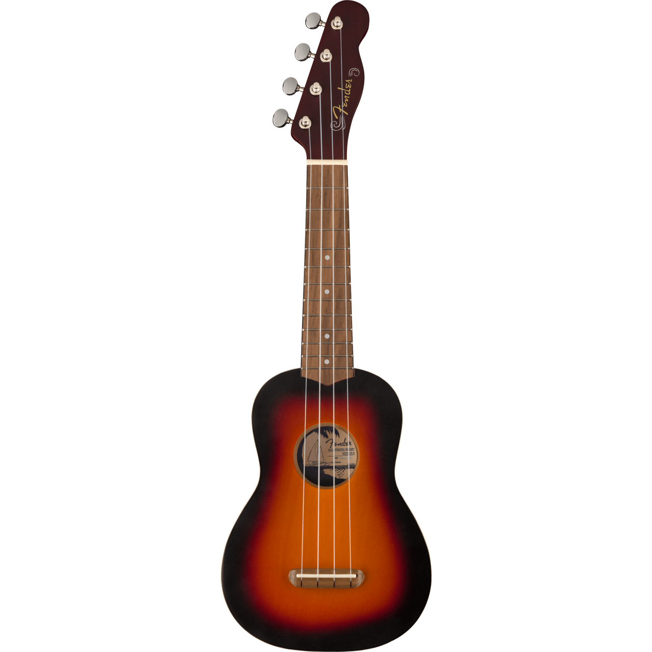 Ukulele Fender Soprano Venice Uke 2 Color Sunburst 0971610503