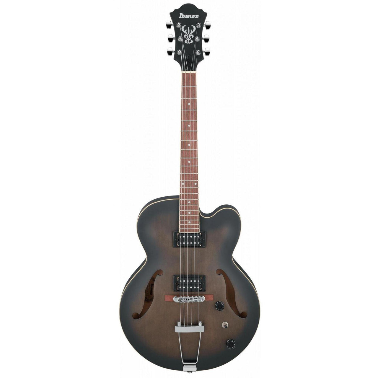 Guitarra Ibanez Af55-tkf Electrica Artcore Negro Transparente Mate