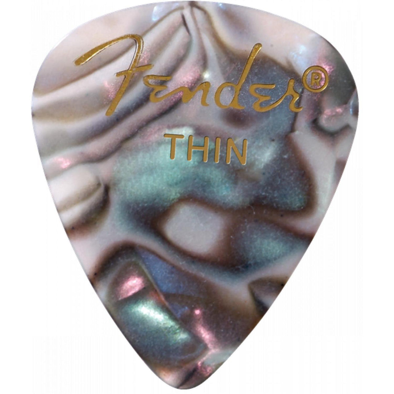 Pua Fender Pick Pack Abalone Thin (12 Pzas), 0980351757