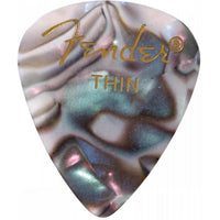 Thumbnail for Pua Fender Pick Pack Abalone Thin (12 Pzas), 0980351757