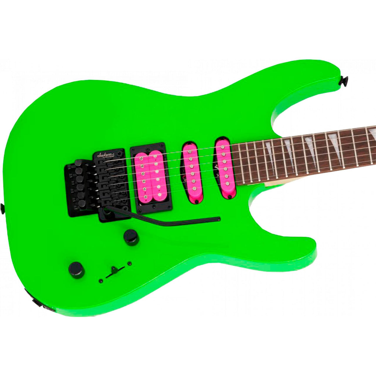 Guitarra Jackson Dk3xr Hss  Electrica Neon Green 2910022525