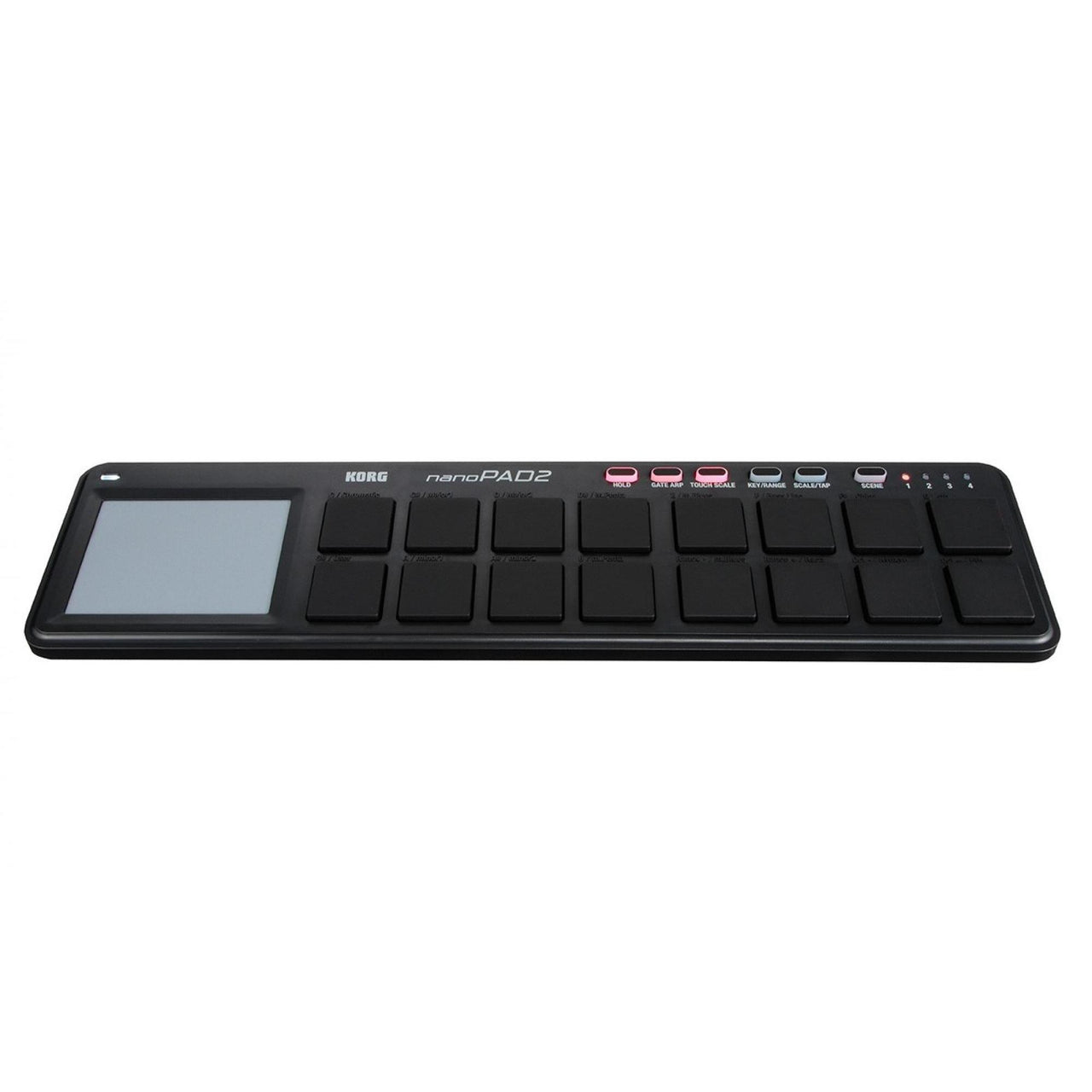 Controlador Korg Nanopad2-bk De Usb Midi Pad Generacion 2 Black