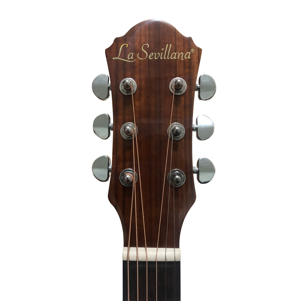 Guitarra Electroacustica La Sevillana Tx-200ceqnat Tipo Texana Natural